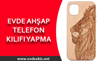 evde ahşap telefon kılıfı yapma