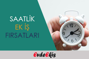 3 saatlik ek iş fırsatları